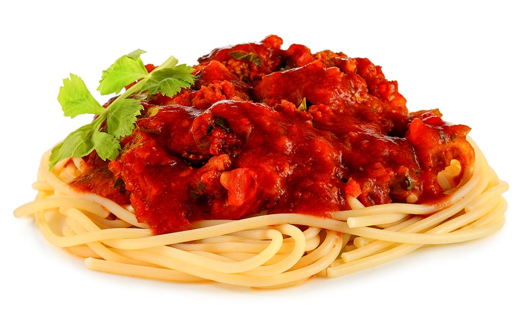 Rezept drucken: Spaghetti mit Tomaten Sugo