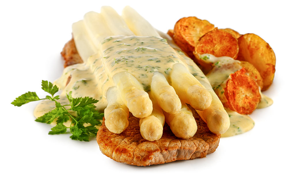 Rezept drucken Spargel mit Sauce Bearnaise