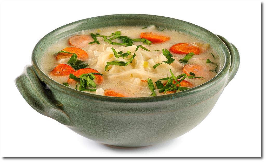 Debreziner Zwiebel Suppe