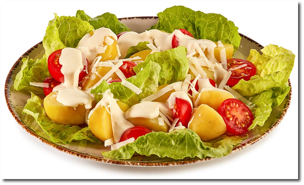 Caesar Salad Kartoffel Salat