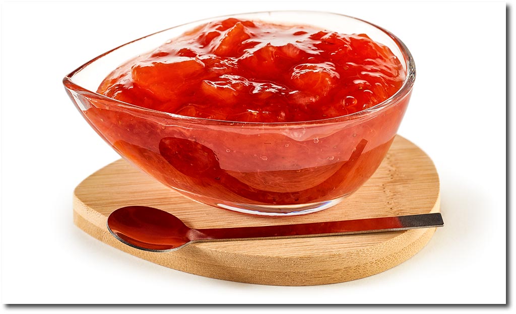 Pfirsich Erdbeer Marmelade
