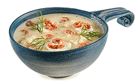 Blumen Kohl Suppe mit Krabben Rezept