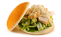 Caesar Salad Hamburger Rezept