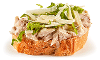 Caesar Hhnchen Salad Canapes Rezept