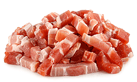 Zutaten Bild: Bacon Speck Würfel
