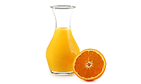 Zutaten Bild: Orangen Saft