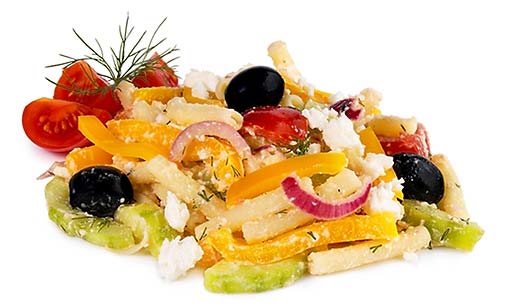 Griechischer Nudel Salat