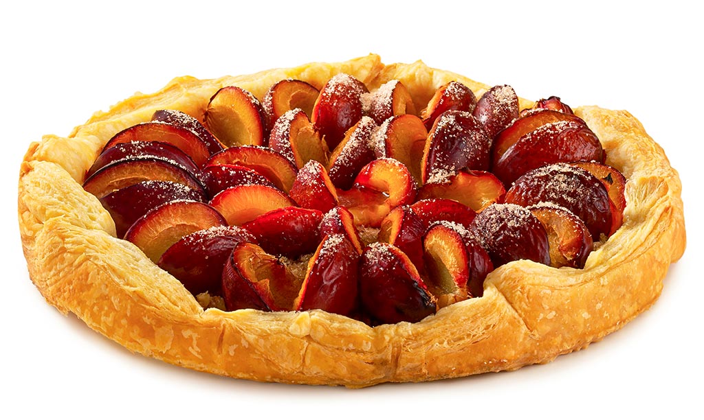 Pflaumen Blätter Teig Kuchen Druckversion vom Pflaumen Blätter Teig Kuchen Rezept