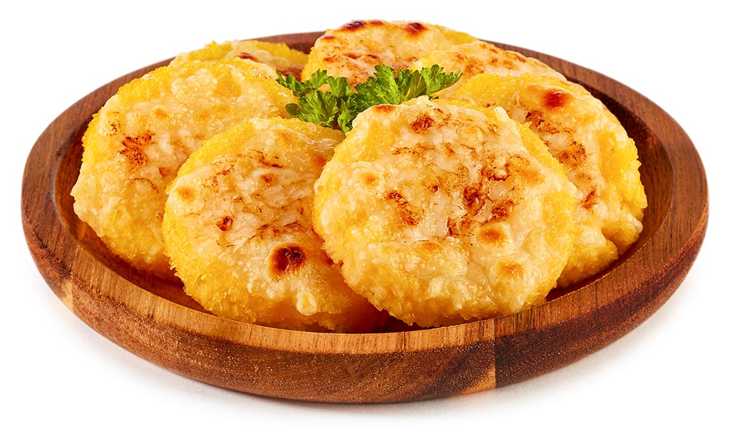 Polenta Käse Taler Rezept