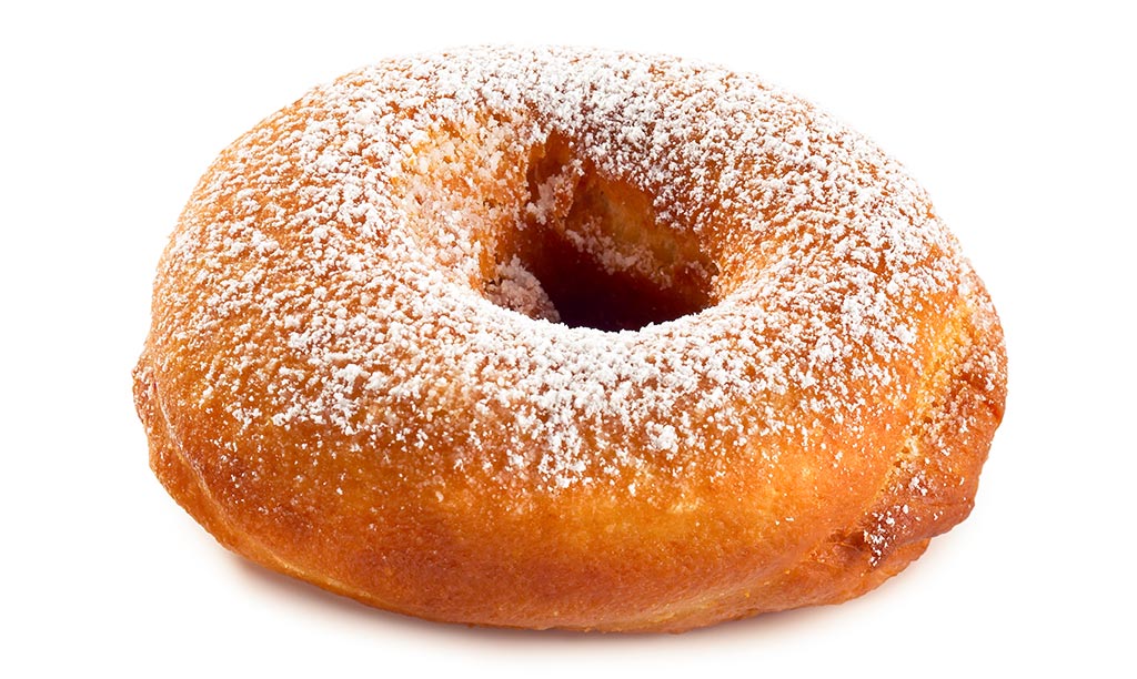 Donuts mit Puder Zucker Druckversion vom Donuts mit Puder Zucker Rezept