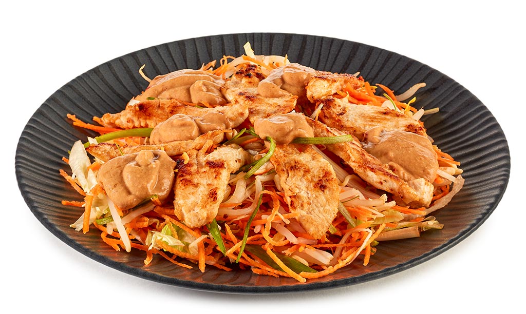 Druckversion vom Mongolischer Hhnchen Salat Rezept