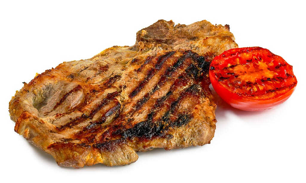 Nacken Kotelett gegrillt Druckversion vom Nacken Kotelett gegrillt Rezept