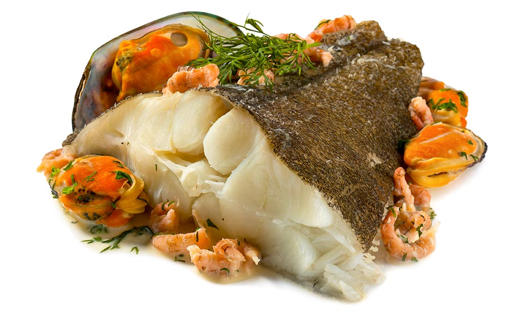 Heilbutt mit Krabben Rezept Heilbutt mit Krabben Rezept