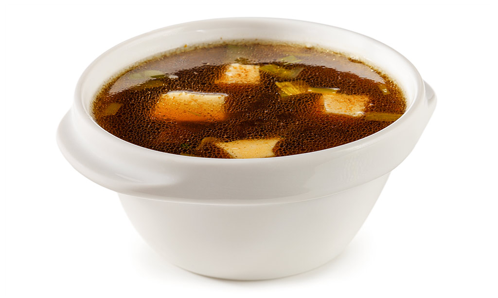 Rinder Bouillon mit Eier Stich Rezept