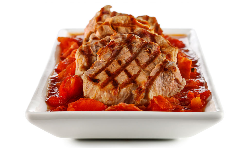 Schweine Medaillons in Tomaten Soße Rezept Schweine Medaillons in Tomaten Soße Rezept