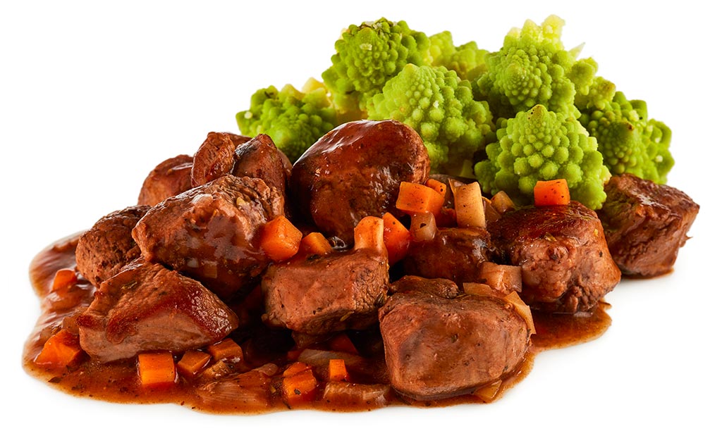 Druckversion vom Enten Gulasch mit Romanesco Rezept