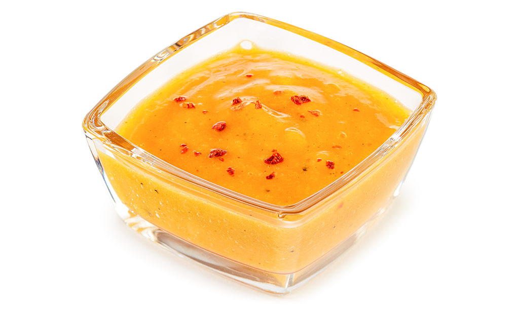 Rezept drucken Mango Fondue Sauce
