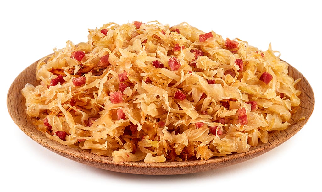 Druckversion vom Gebratenes Sauerkraut Rezept