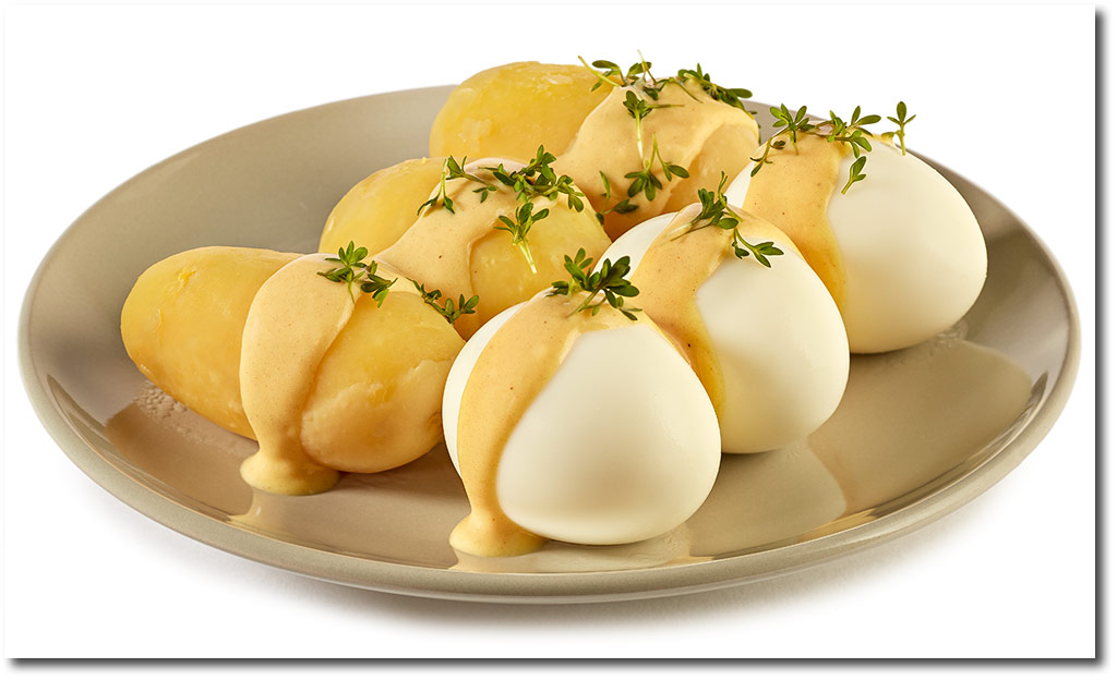 Eier in Senf Soe