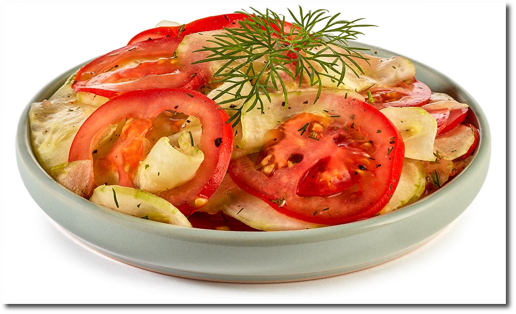 Gurken Tomaten Salat