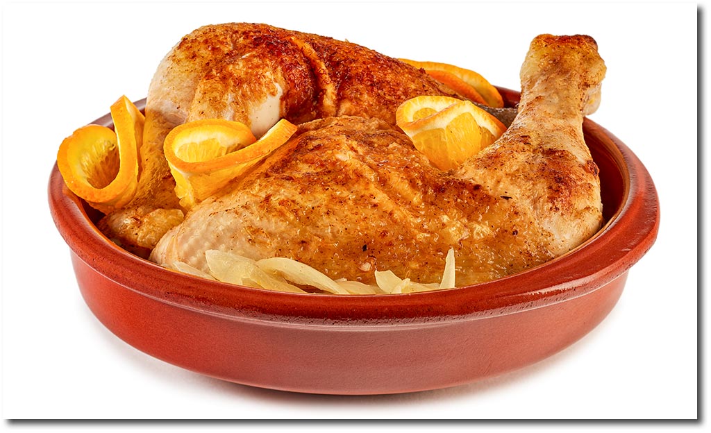 Pollo con Naranjas