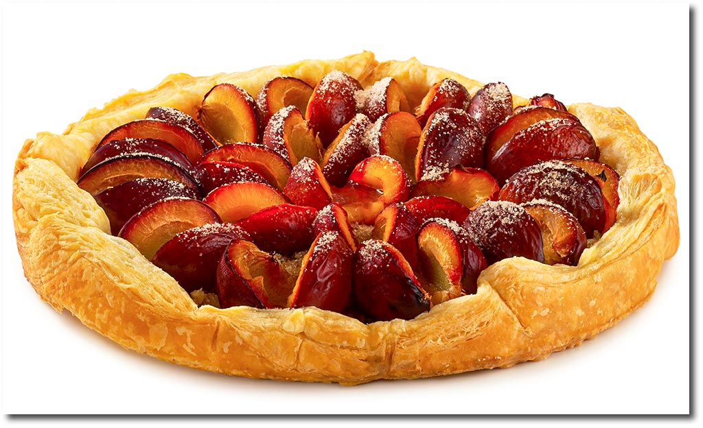 Pflaumen Bltter Teig Kuchen