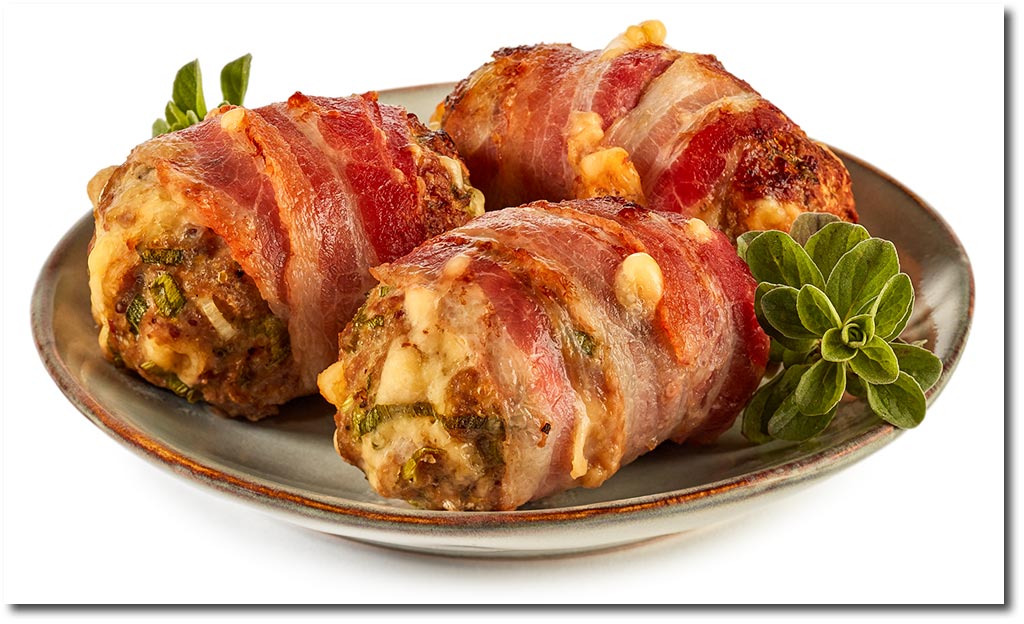 Meatballs mit Bacon