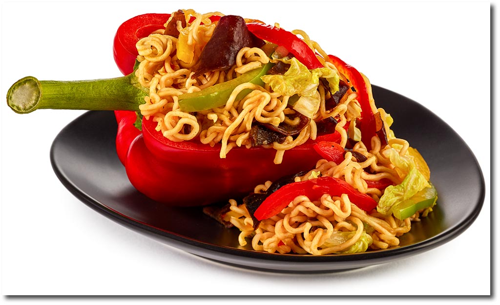 Asiatischer Nudel Salat