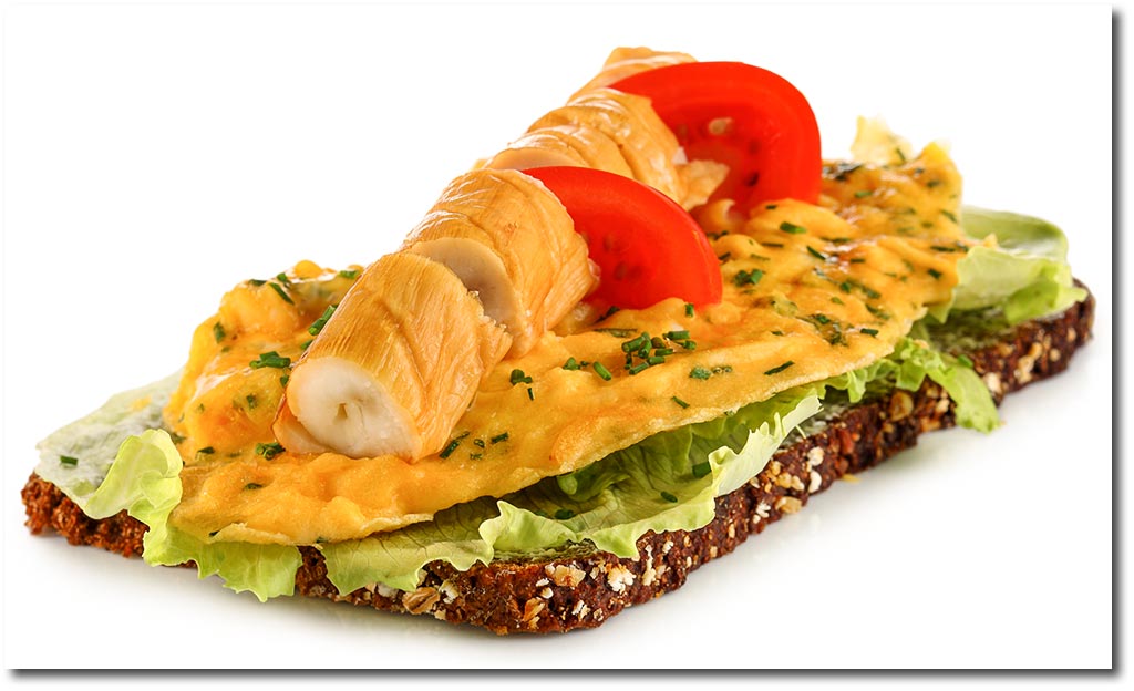 Smrrebrd mit Schillerlocke