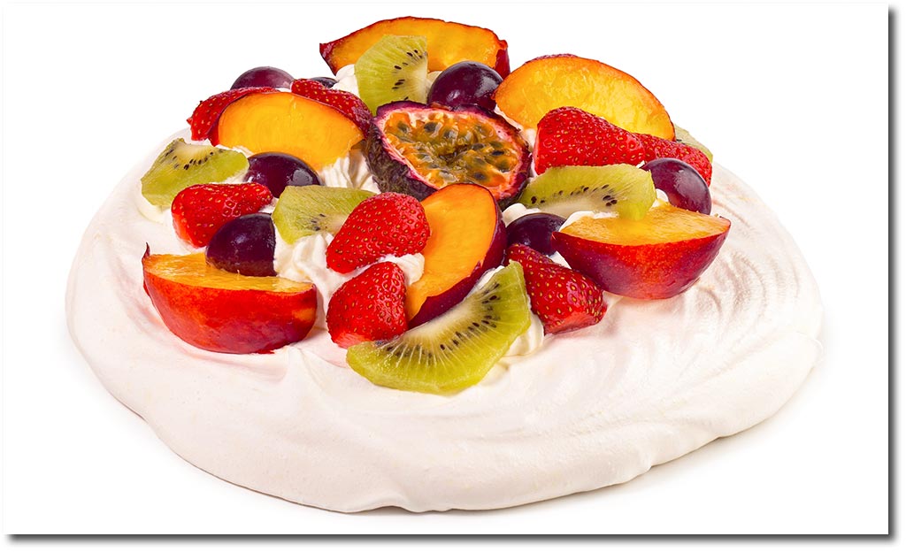 Pavlova Obst Salat