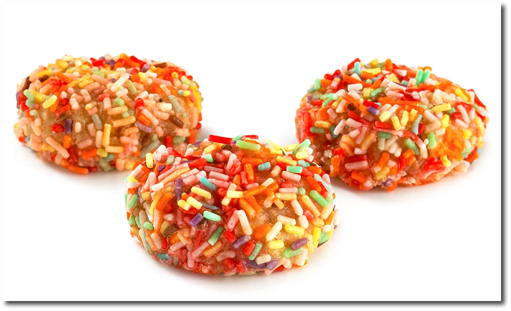 Bunte Kugeln Pltzchen