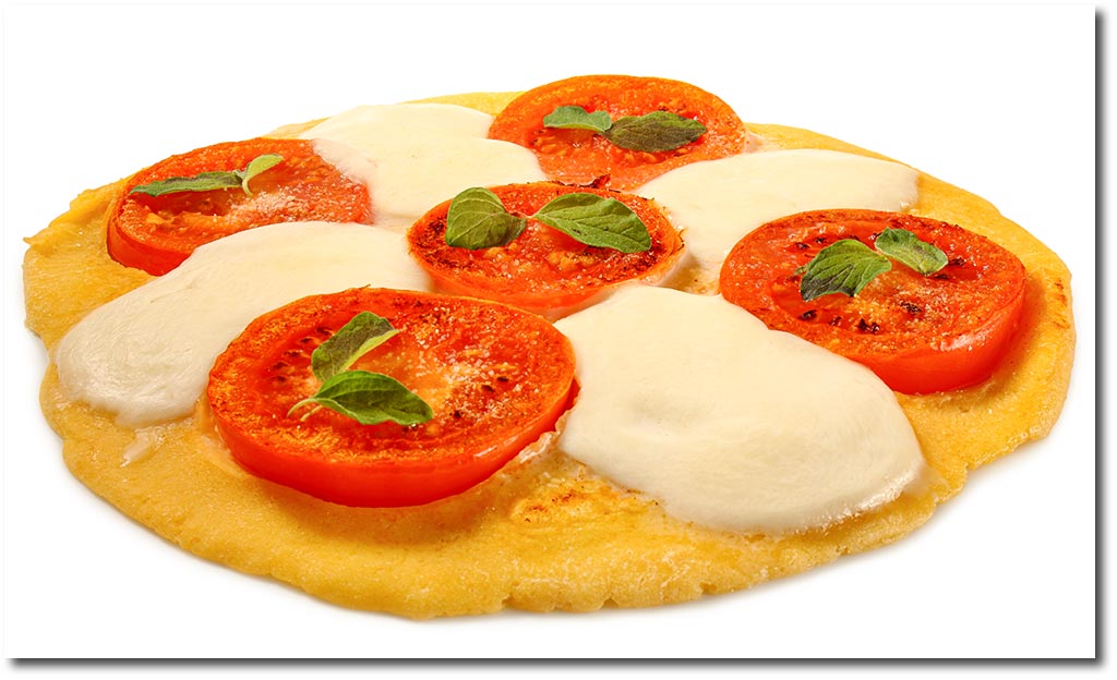 Pfannkuchen Tomaten Mozzarella