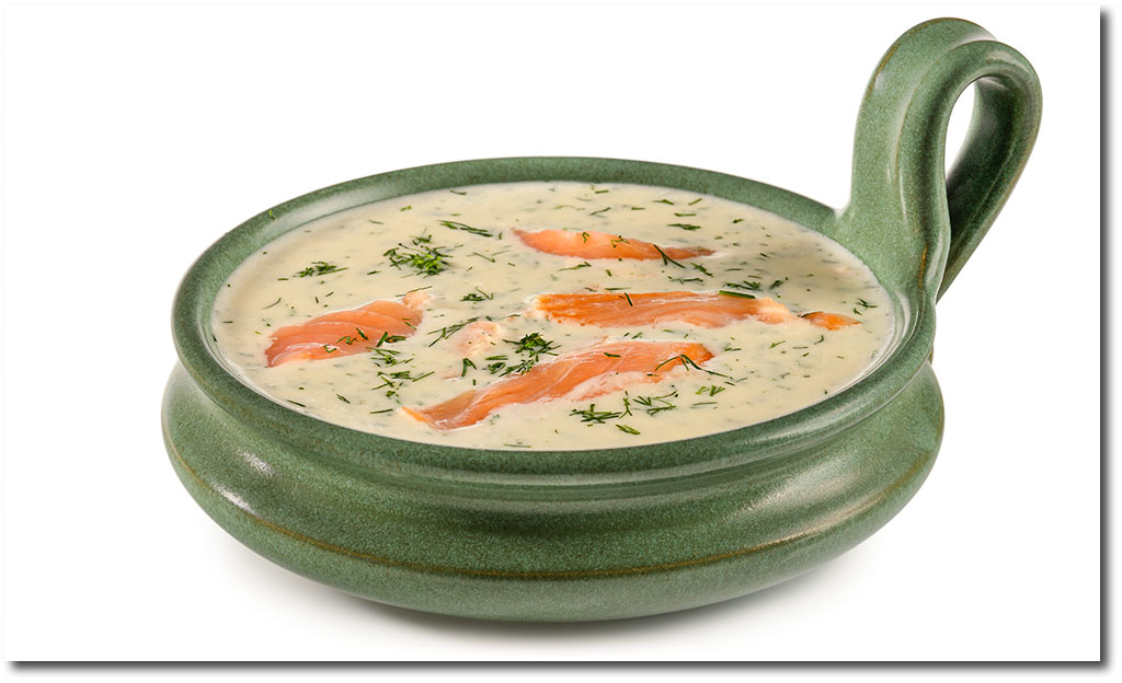 Lachs Rahm Pasta Sauce