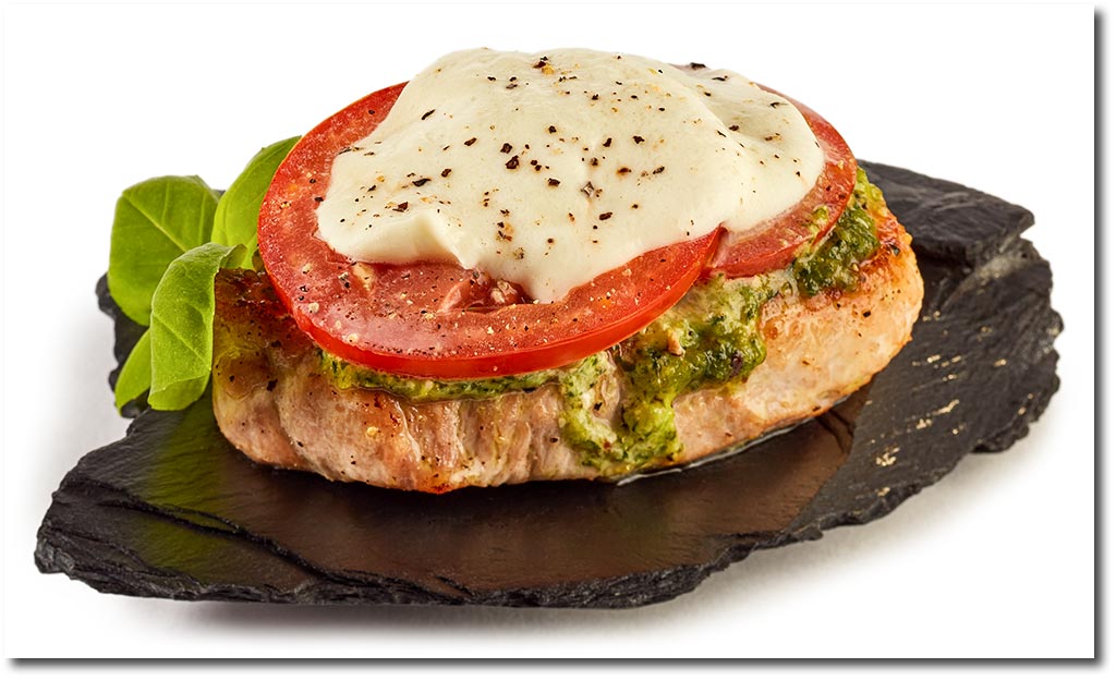 Minuten Steaks Caprese Antipasti