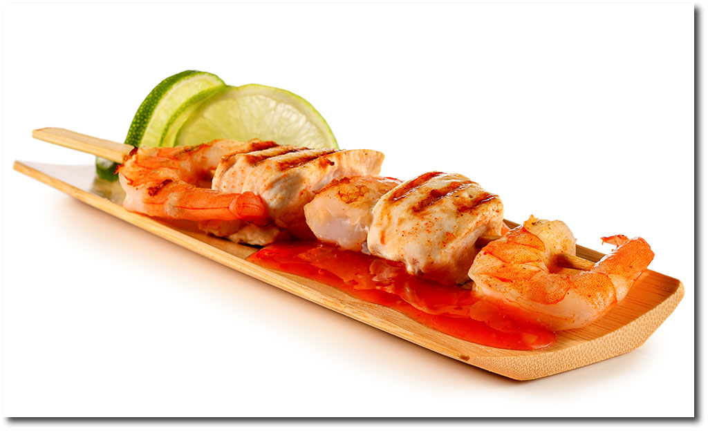 Surf & Turf Schaschlik