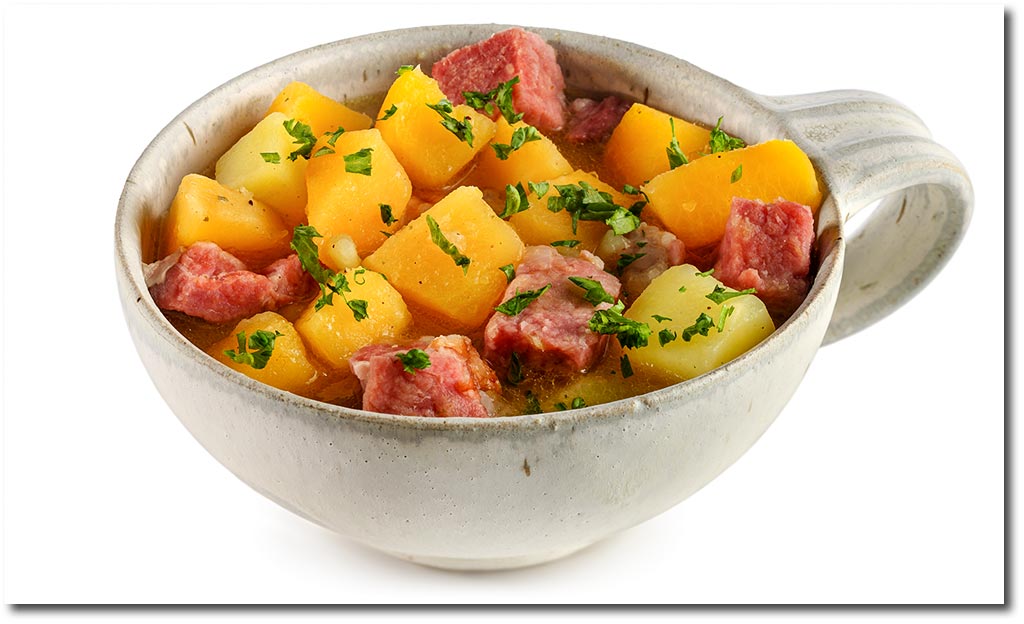Steck Rben Eintopf mit Kassler