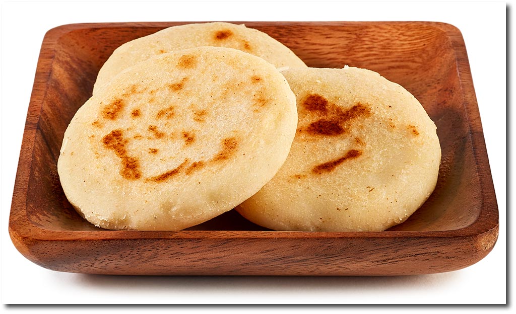 Arepas Fladen Brot