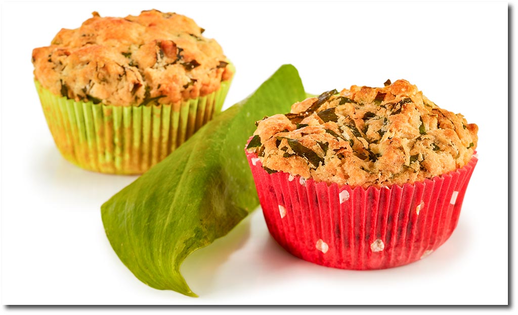 Herzhafte Brlauch Muffins