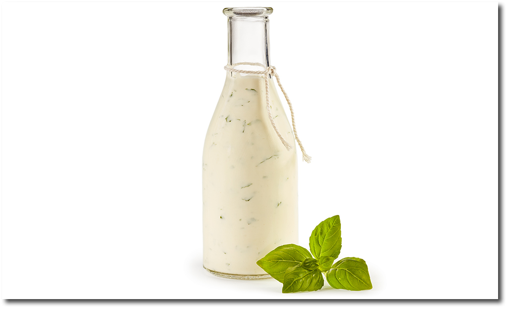 Basilikum Salat Sauce