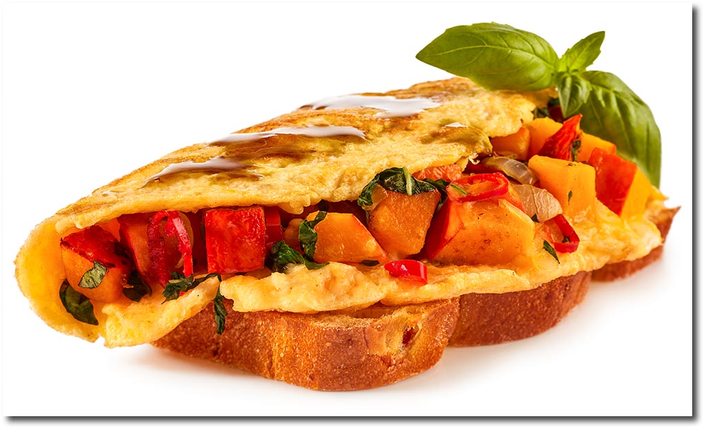 Omelette mit Krbis