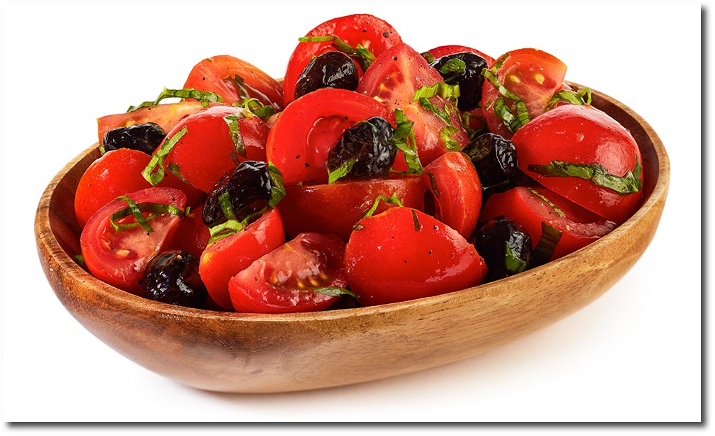 Bärlauch Tomaten Salat