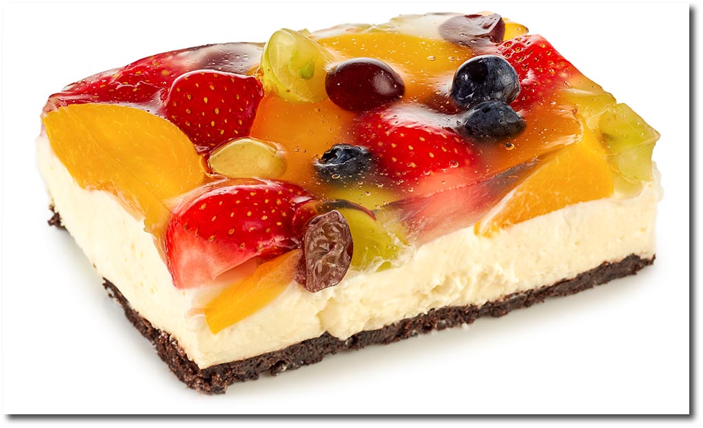 Papageien Obst Blech Kuchen