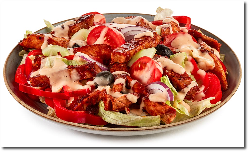 Dicke Rippe Fleisch Salat