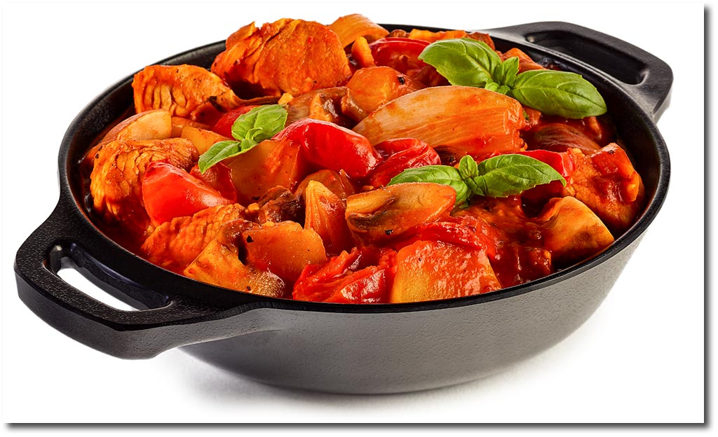 Pilz Gulasch Kartoffel Eintopf