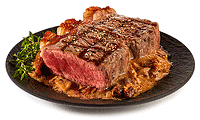 Rump Steak in Mushroom Sauce Rezept