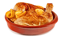 Pollo con Naranjas Rezept