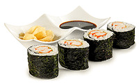 Sushi Hosomaki mit Surimi