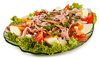 Fitness - Salat mit Pilzen Rezept