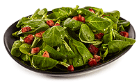 Feld Salat mit Speck Rezept