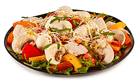 Scharfer Hühner Salat Rezept